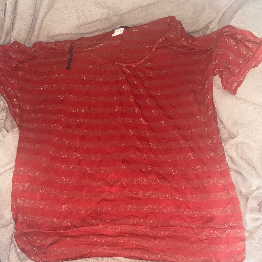 Red and Gold shirt